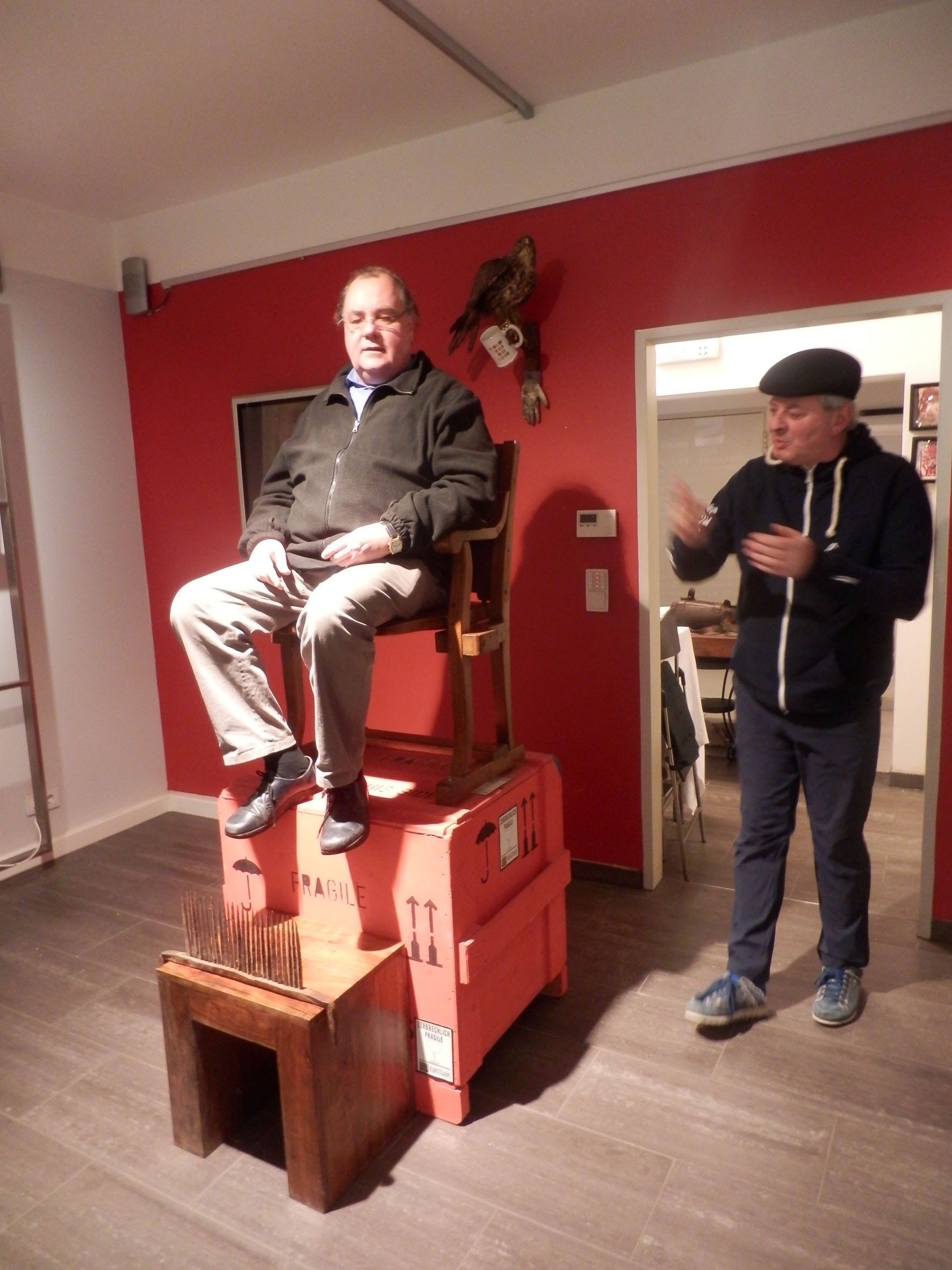 Till Mairhofer und Victor Schupfer in der Galerie K2 Sierning