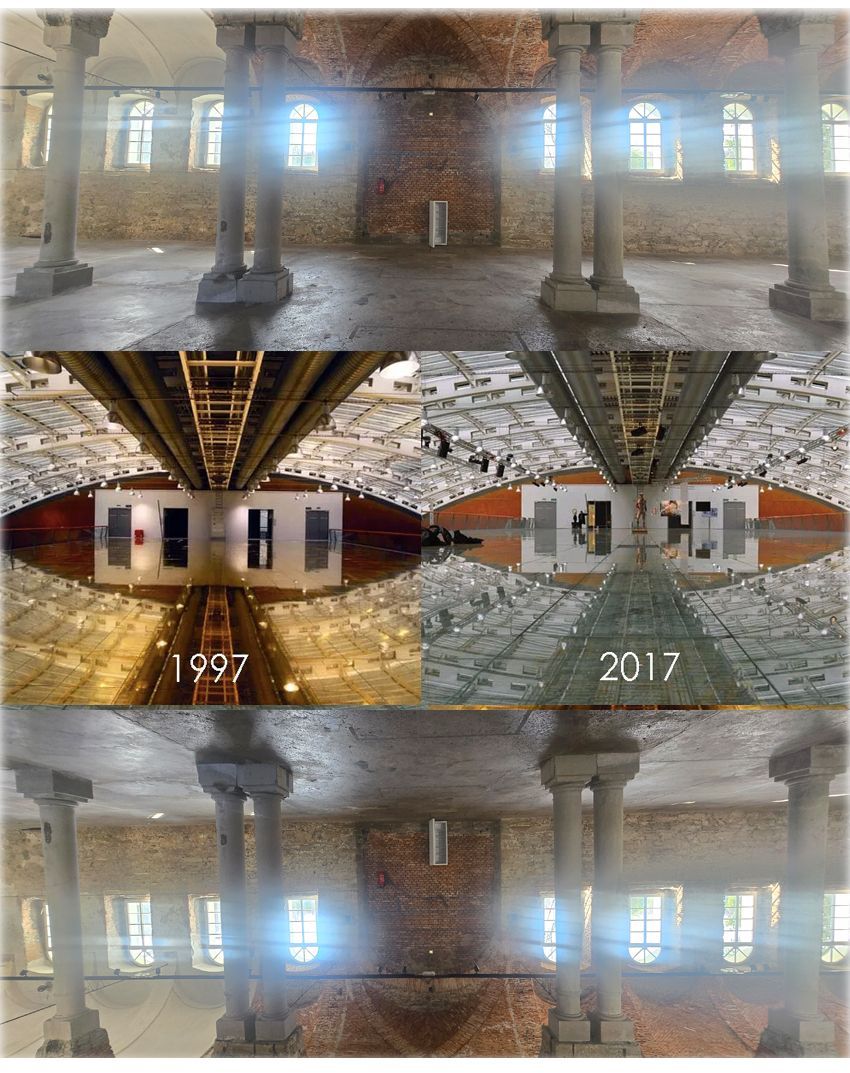 Design Center Linz Goldene Empore 1997 und 2017. HIPP HALLE Gmunden Juni 2026. Design Center Linz Goldene Empore 1997 und 2017. HIPP HALLE Gmunden Juni 2026.