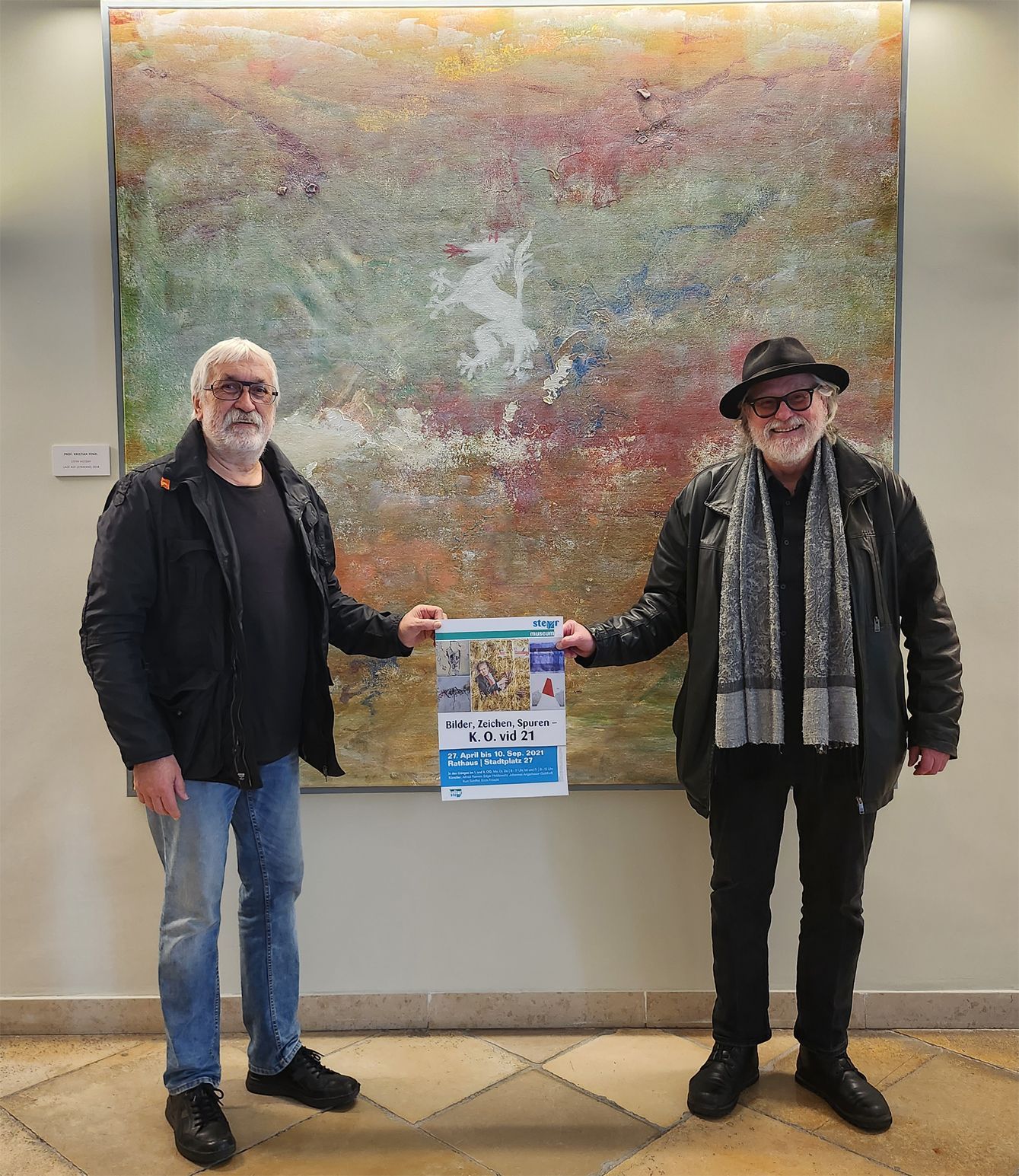 2 Jahre Rathausgalerie Steyr - Alfred Rameis und Johannes Angerbauer Goldhoff 2 Jahre Rathausgalerie Steyr - Alfred Rameis und Johannes Angerbauer Goldhoff