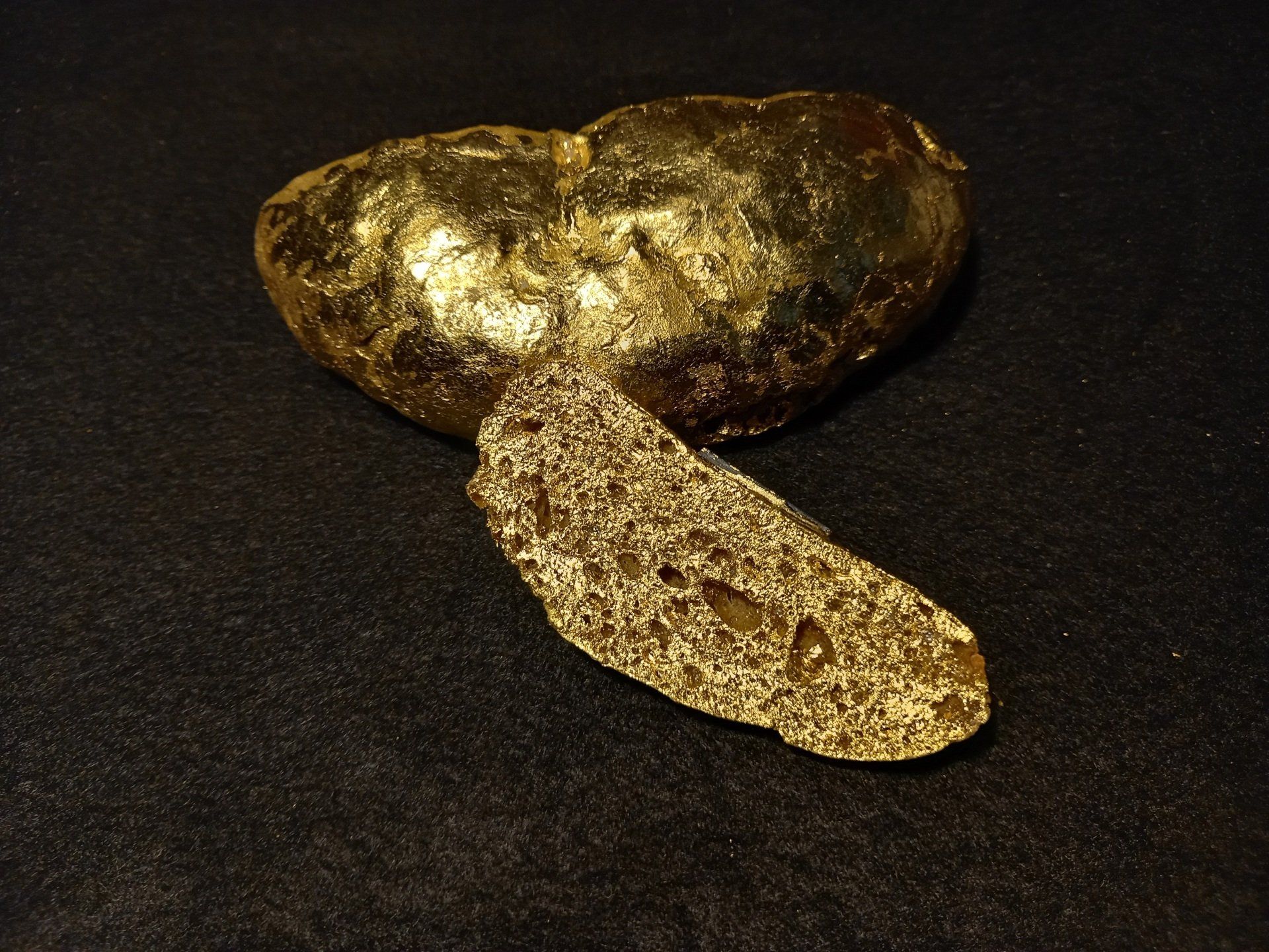 Zwei Anlagegoldbarren - Hochkarätige Unikate Zwei Anlagegoldbarren