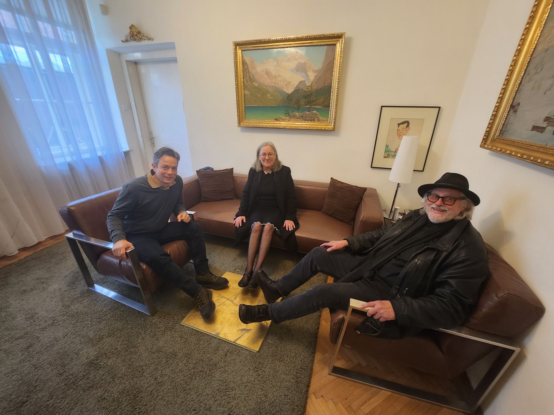 Phillip Hofmann, Kati Varjai, Johannes Angerbauer Goldhoff auf EU27 Bodengold Phillip Hofmann, Kati Varjai, Johannes Angerbauer Goldhoff auf EU27 Bodengold