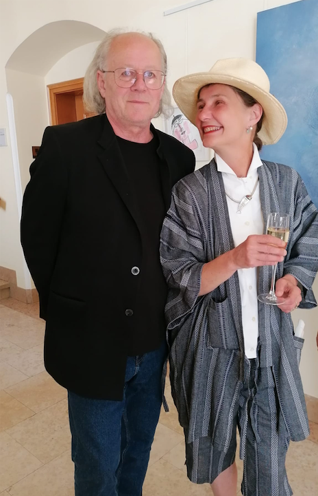 Alke Holub und Erich Fröschl bei der Rathausgalerie Steyr Alke Holub und Erich Fröschl bei der Rathausgalerie Steyr