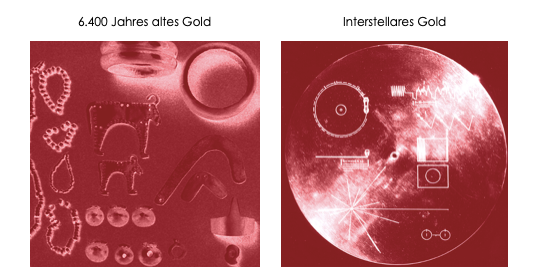 6400 Jahre altes Gold + Interstellares Gold 6400 Jahre altes Gold + Interstellares Gold