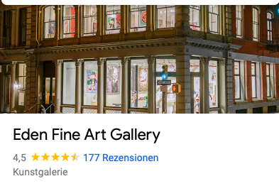 Google Map Bildschirmfoto - Eden Fine Art Gallery Manhattan