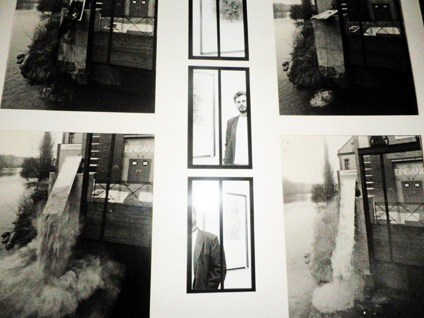 Aktion / Rauminstallation Galerie Pohlhammer Museum Arbeitswelt Steyr 1990