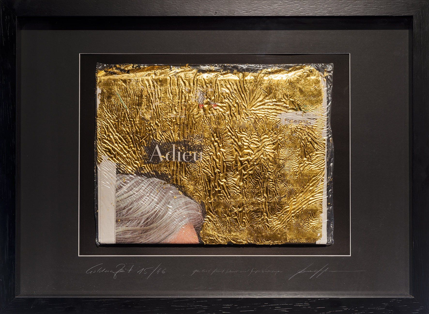 Goldene Zeit Goldene Zeit Kunstprojekt - Adieu Helmut Schmidt