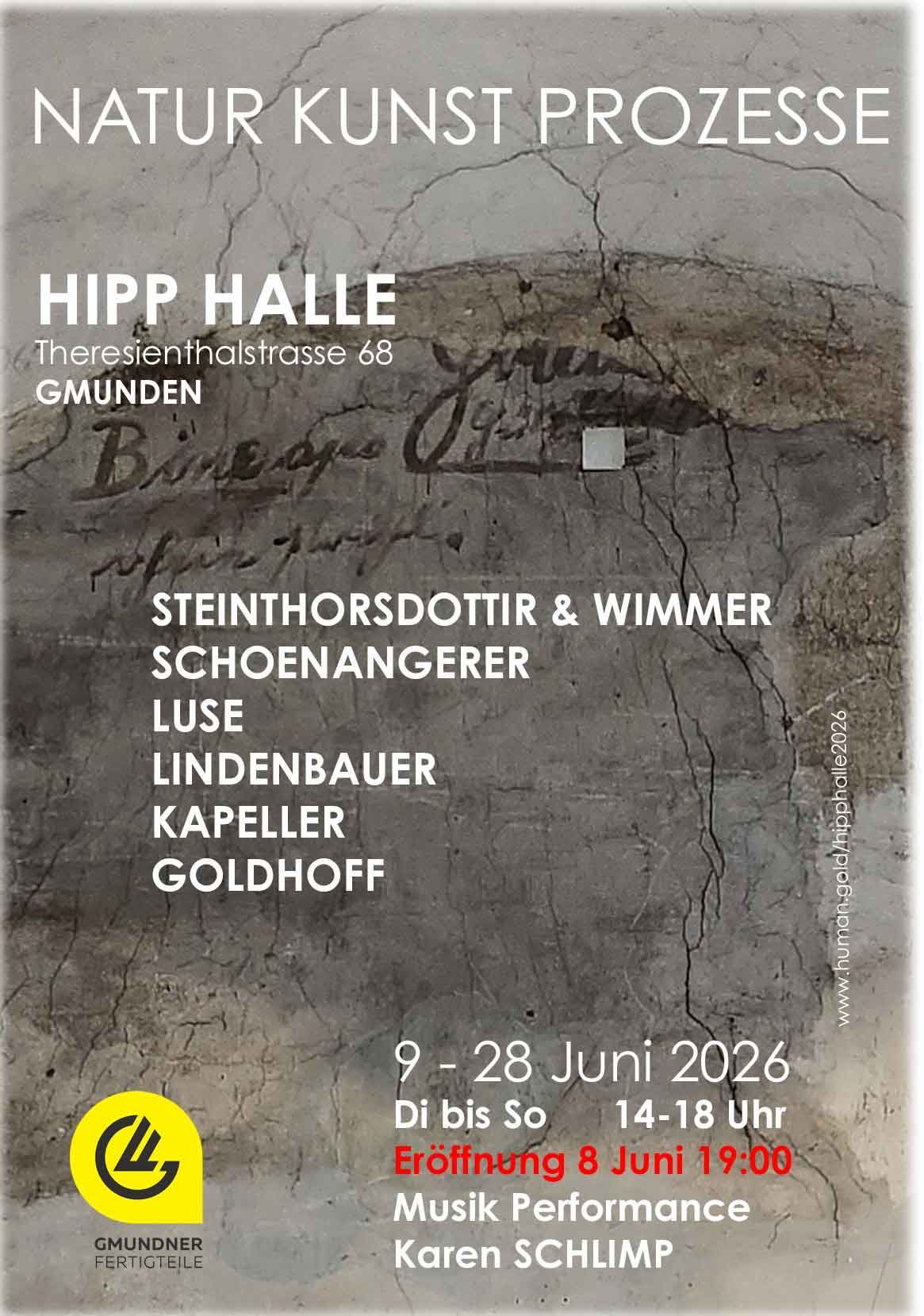 NATUR KUNST PROZESSE - HIPP HALLE Gmunden NATUR KUNST PROZESSE - HIPP HALLE Gmunden
