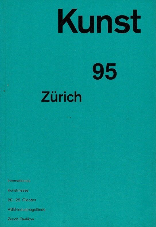 Kunst 95 Zürich Katalog