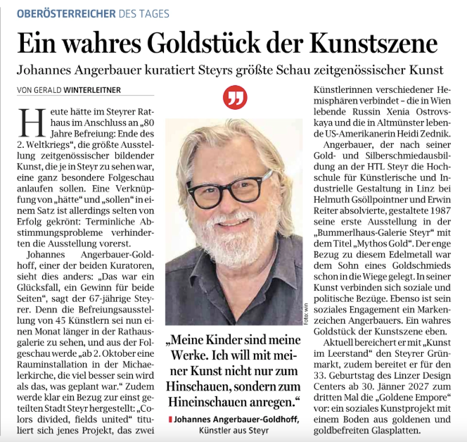 OÖ Nachrichten 2025-09-01 OÖ Nachrichten 2025-09-01