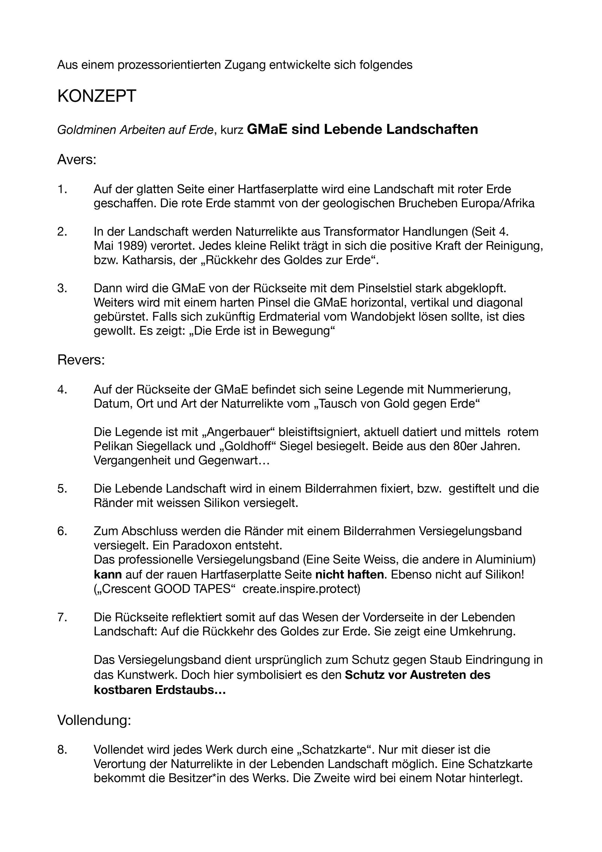 KONZEPT Goldminen Arbeiten auf Erde KONZEPT Goldminen Arbeiten auf Erde