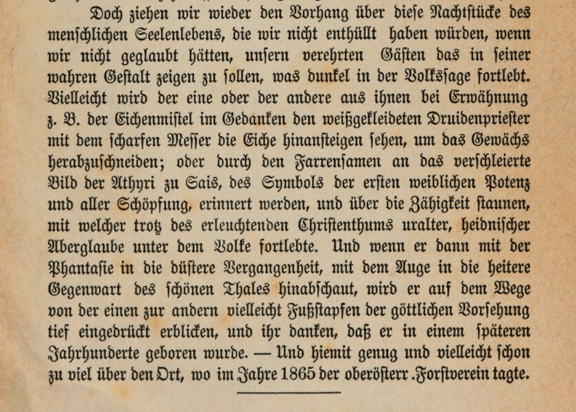 Burg Altpernstein Geschichte Schlussworte von Pater Beda Piringer 1865