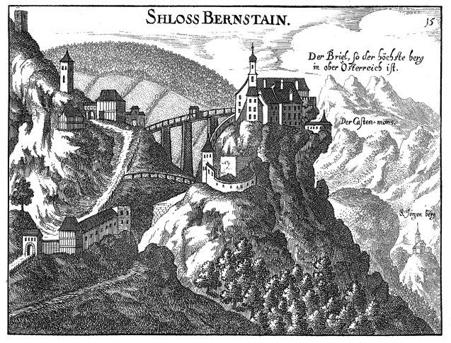 Schloss Altpernstein 1674 Schloss Altpernstein 1674