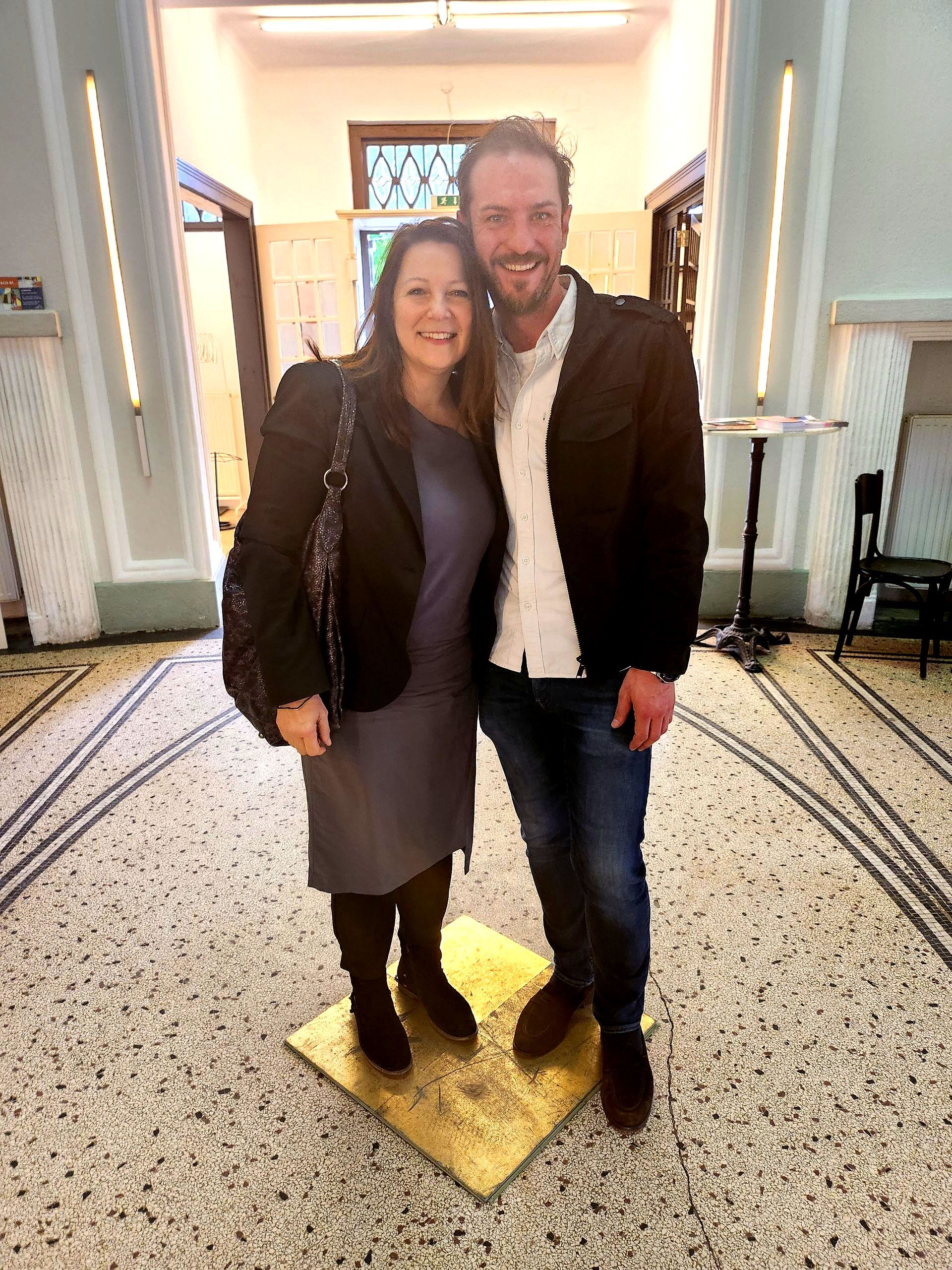 Tanja Prusnik und Daniel Russegger auf EU27 Bodengold Tanja Prusnik und Daniel Russegger auf EU27 Bodengold