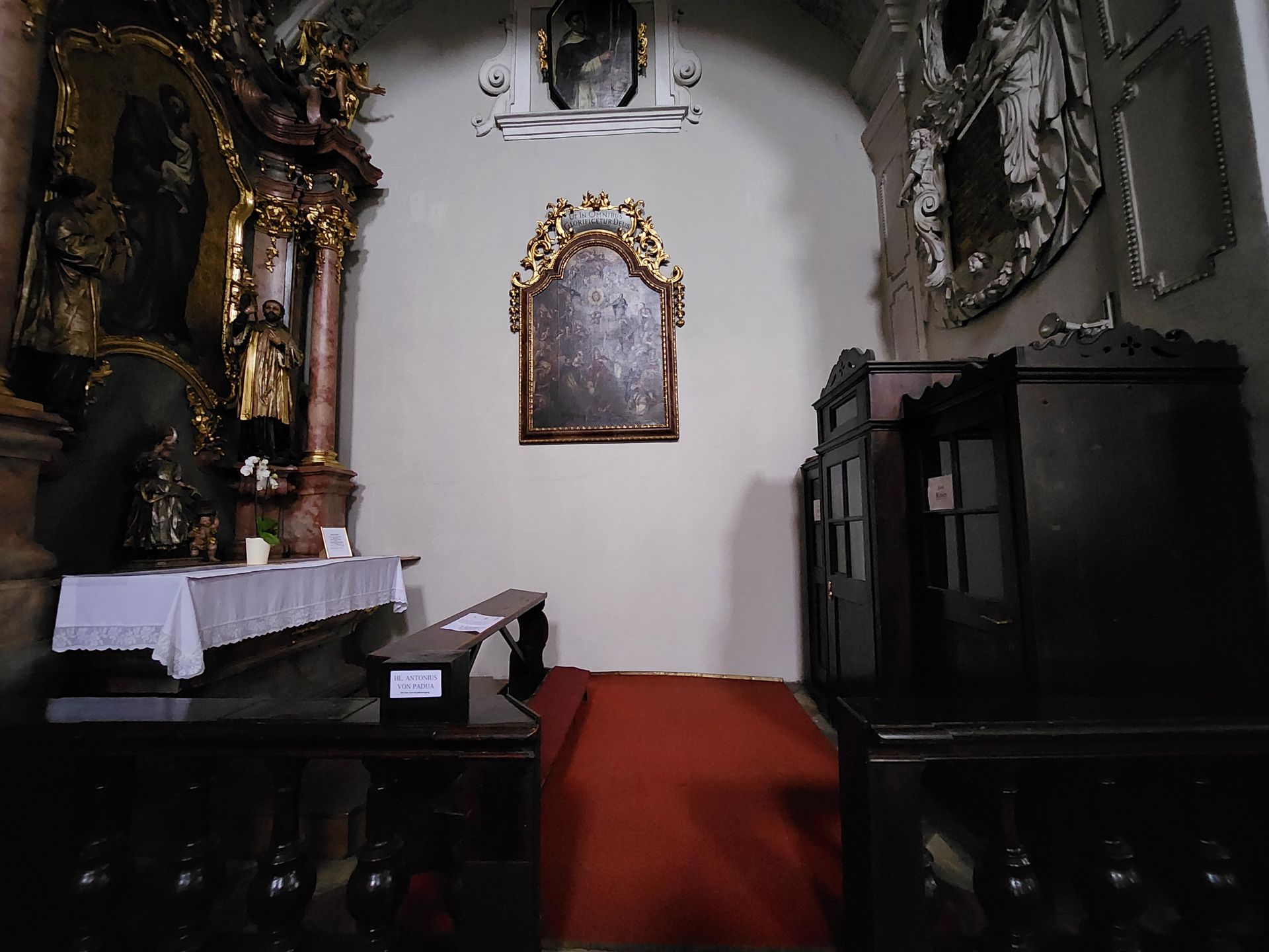 Dritte Seitenkapelle der Marienkirche bzw. Dominkanerkirche Steyr Dritte Seitenkapelle der Marienkirche bzw. Dominkanerkirche Steyr