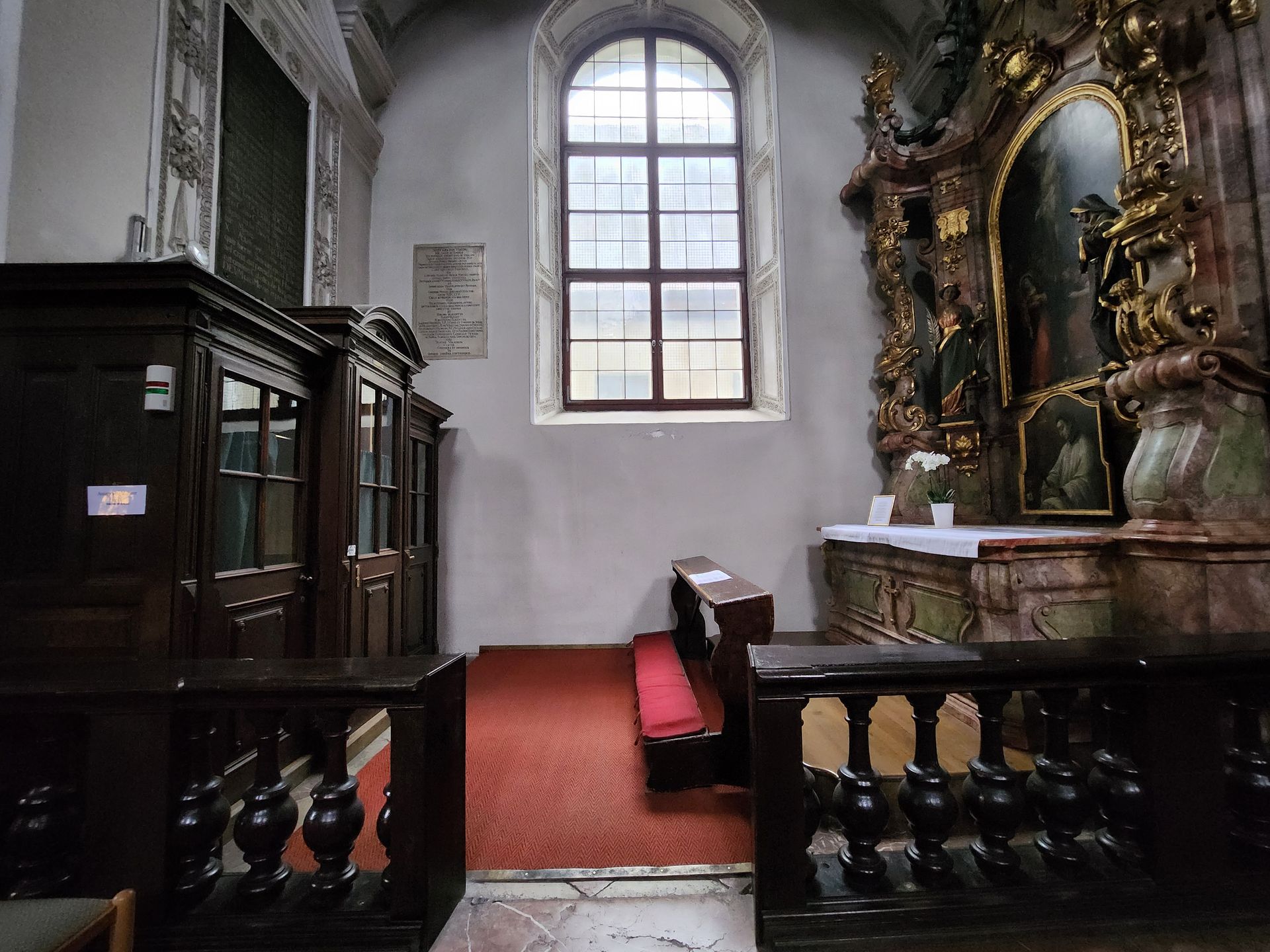 Dritte Seitenkapelle der Marienkirche bzw. Dominkanerkirche Steyr Dritte Seitenkapelle der Marienkirche bzw. Dominkanerkirche Steyr