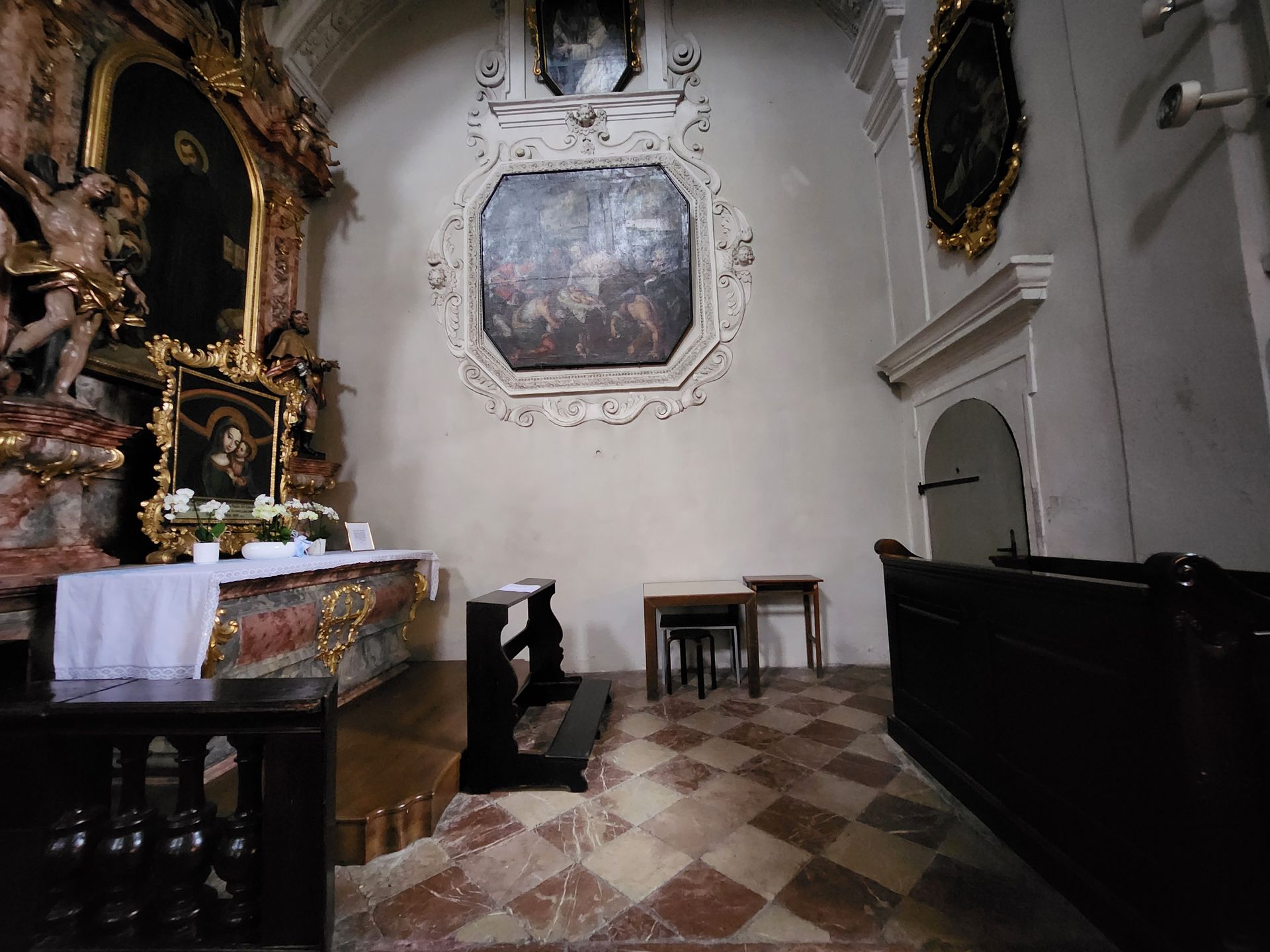 Dritte Seitenkapelle der Marienkirche bzw. Dominkanerkirche Steyr Dritte Seitenkapelle der Marienkirche bzw. Dominkanerkirche Steyr