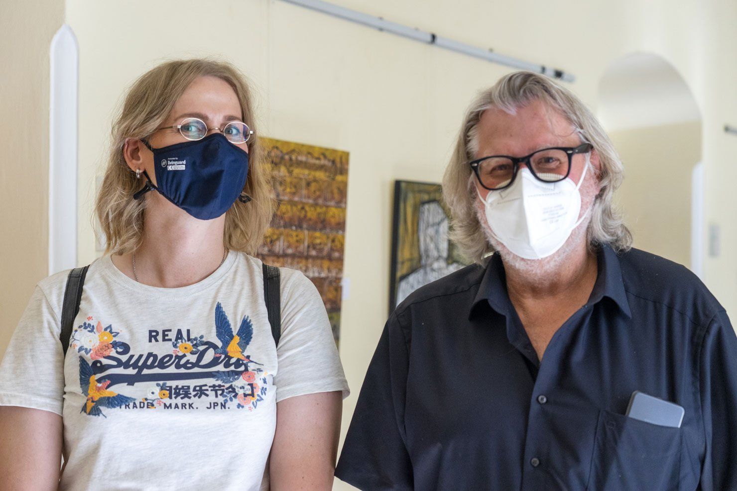 Alexander Hölzl und Johannes Angerbauer Goldhoff bei K.O.vid21