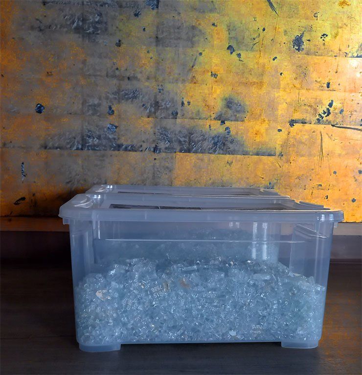 Gold Eisen Glas - Mensch Nummer Zeit - 1945/2022