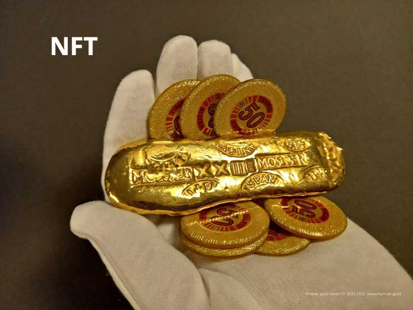 NFT Digital Art - timeless gold token timeless gold token NFT