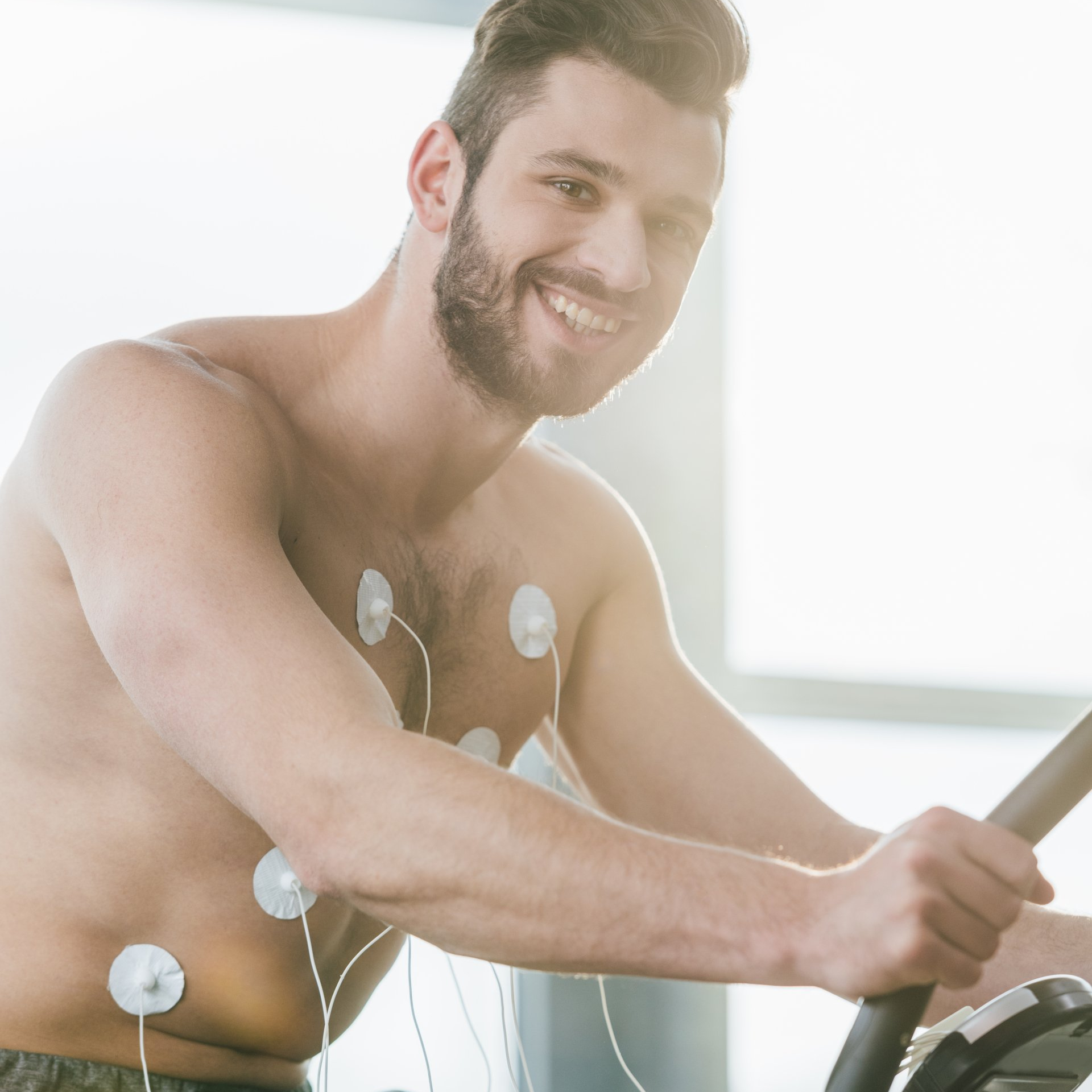 Ergometrie, Belastungs-EKG, Leistungsdiagnostik, Fahrrad