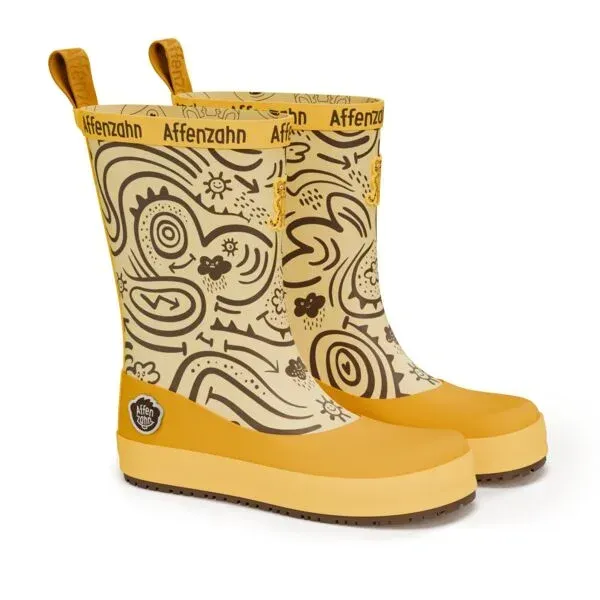 Affenzahn Plashy Barfuß-Gummistiefel für Kinder