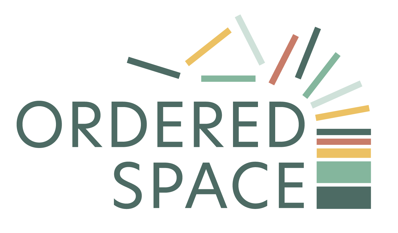 Ordered Space Logo De-cluttering and organising