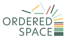 Ordered Space Logo De-cluttering and organising