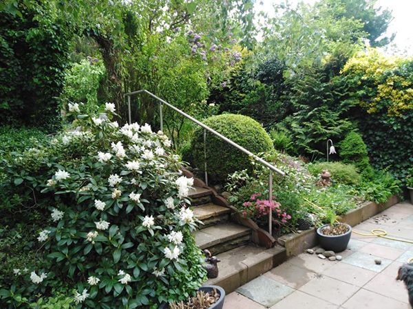 Gartentreppen Geländer Edelstahl