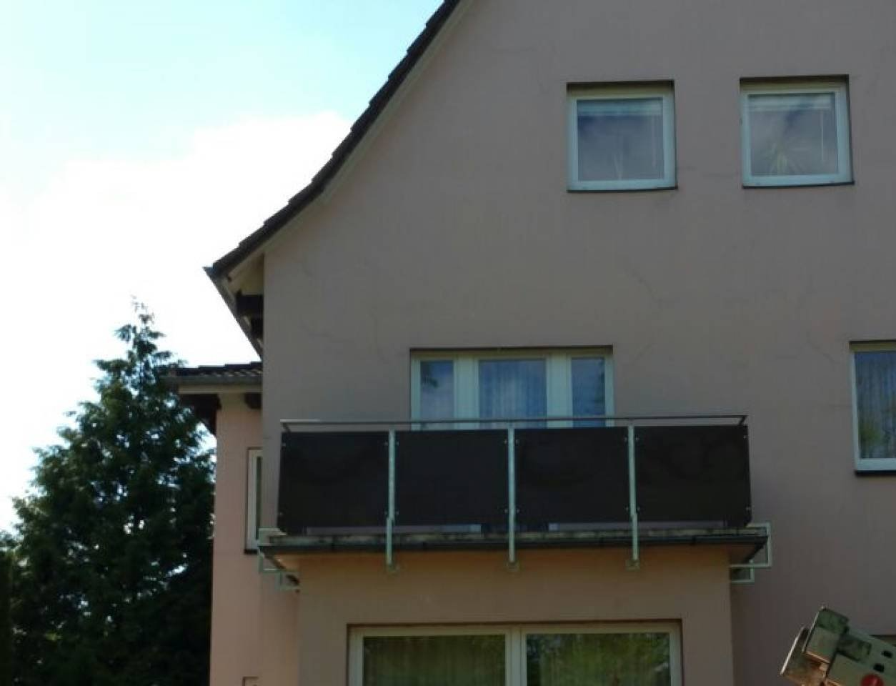 Balkongeländer mit HPL Verbundplatten