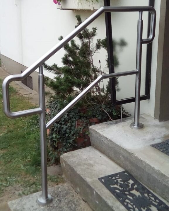 Treppengeländer Edelstahl