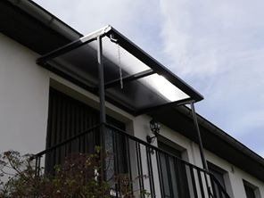 Haustür Überdachung