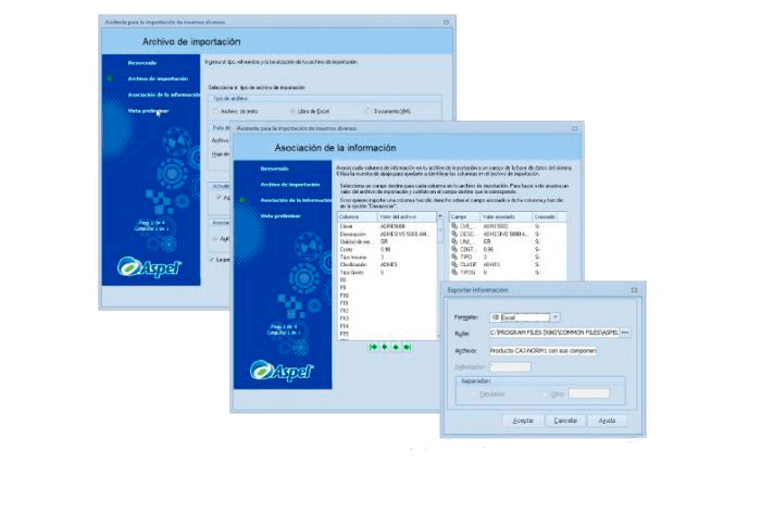 Importaciones de Catálogos PROD 4.0
