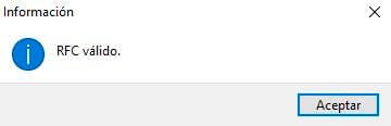 ASPEL SAE 7.0 - RFC VALIDO ASPEL SAE 7.0 - RFC VALIDO