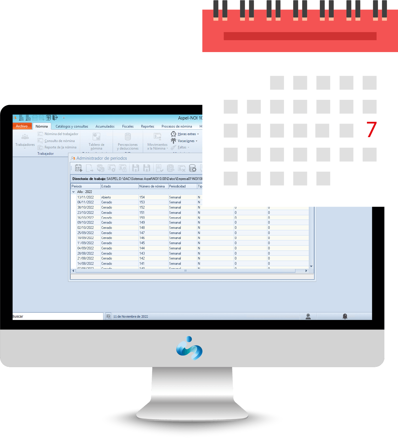 Configuración de Nóminas Semanales - Grupo Innovaci Configuración de Nóminas Semanales - Grupo Innovaci