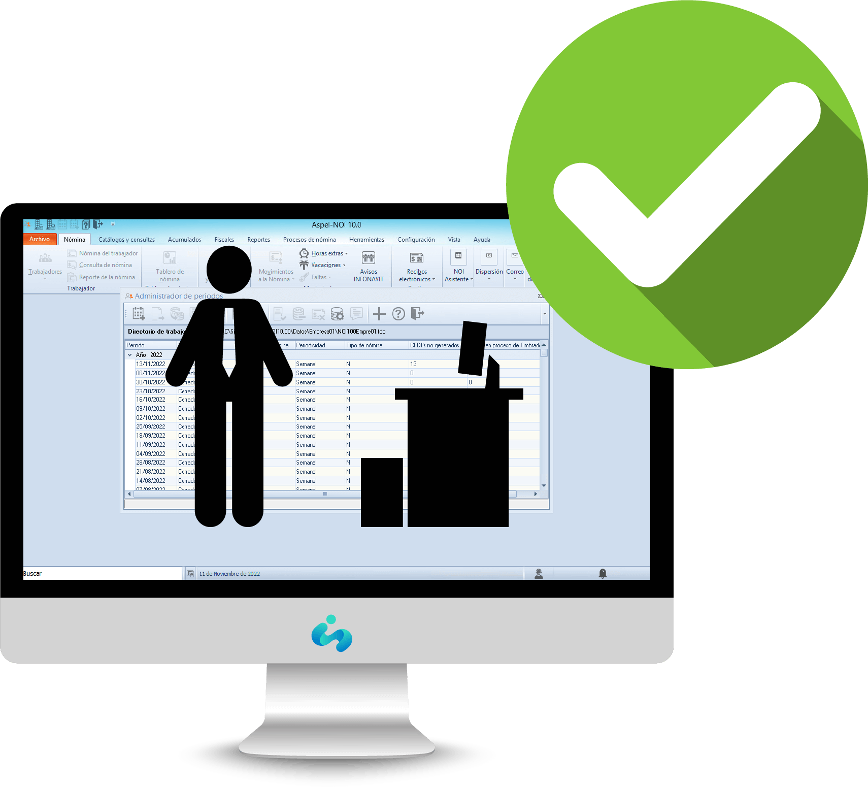 Configuración de Nóminas Semanales - Grupo Innovaci Configuración de Nóminas Semanales - Grupo Innovaci
