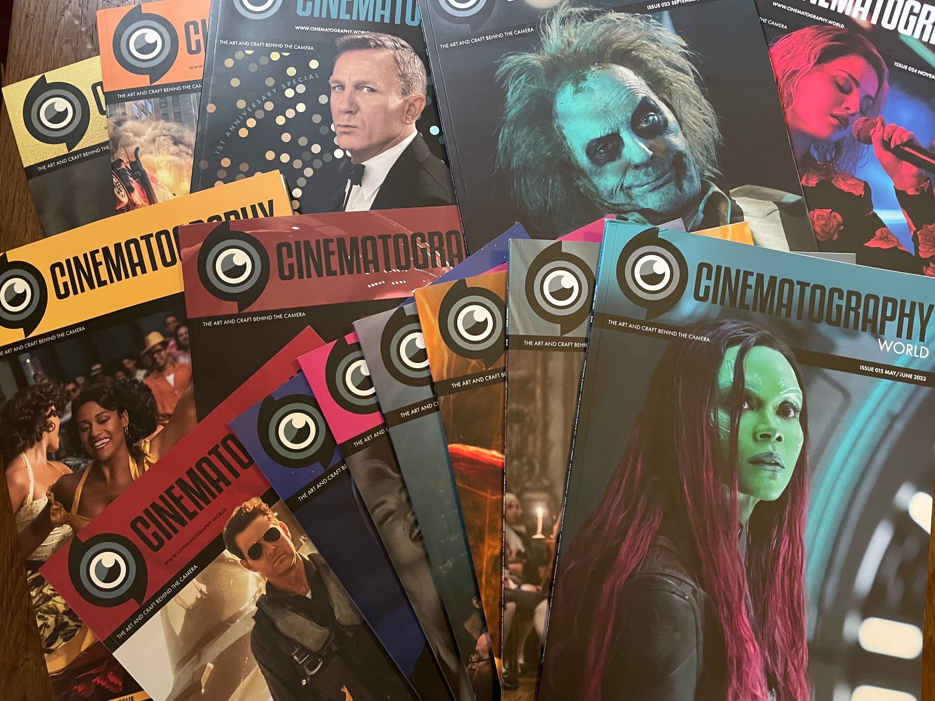 Magazine Cover Designs / Cinematography World Magazine