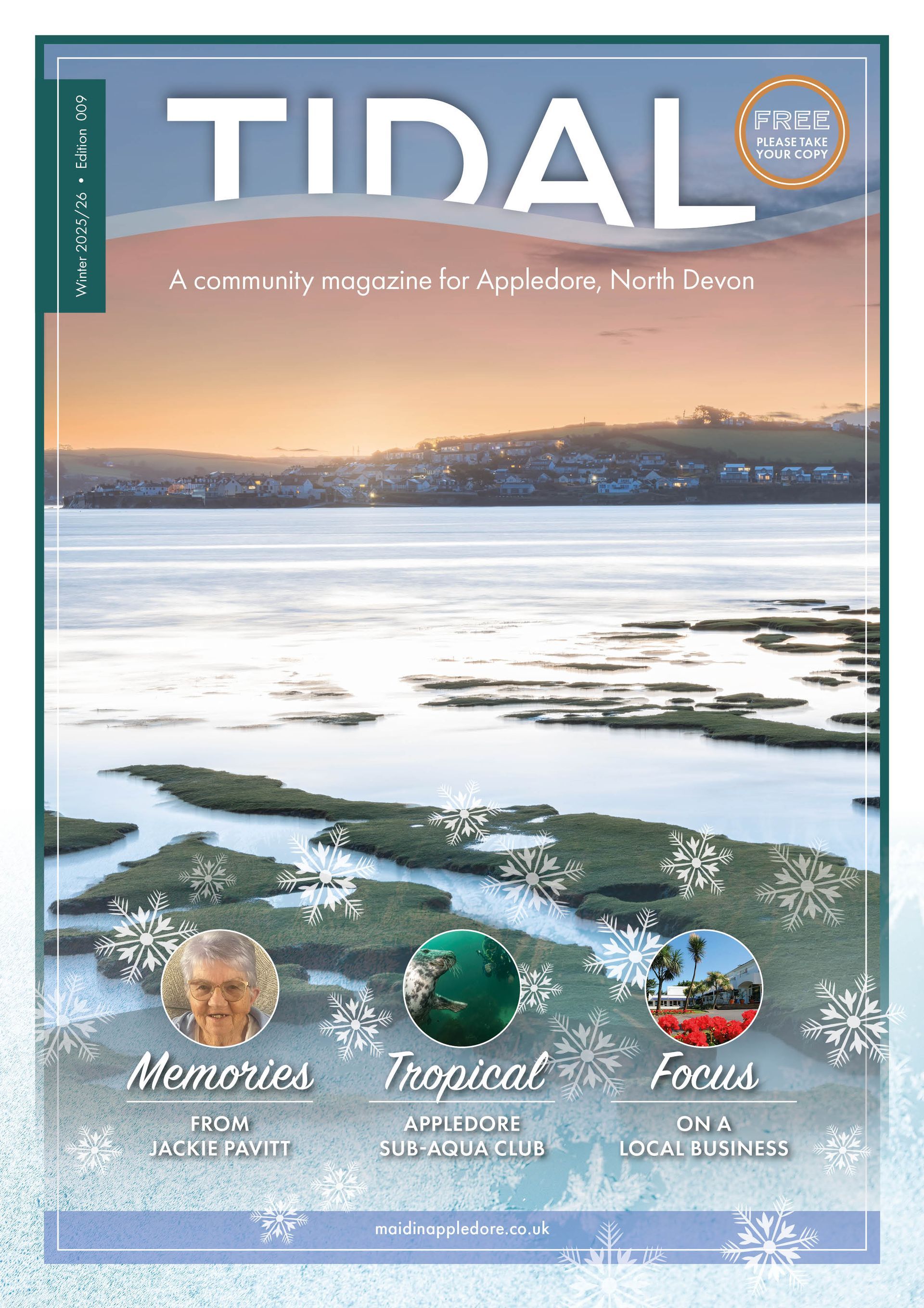 Edition 009 for download Tidal Magazine for Appledore Issue 09