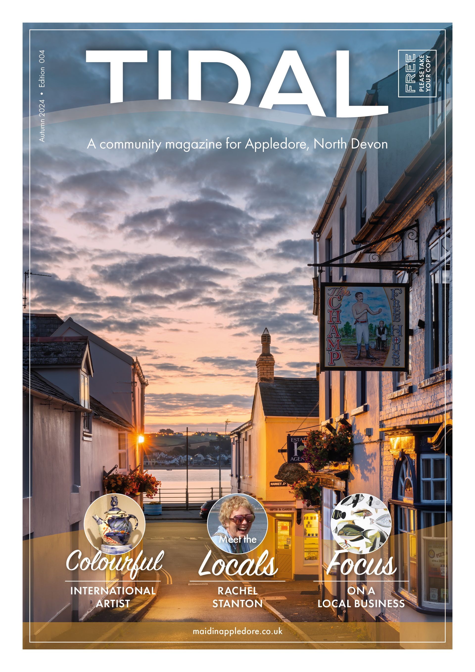 Edition 004 for download Tidal Magazine for Appledore Issue 04