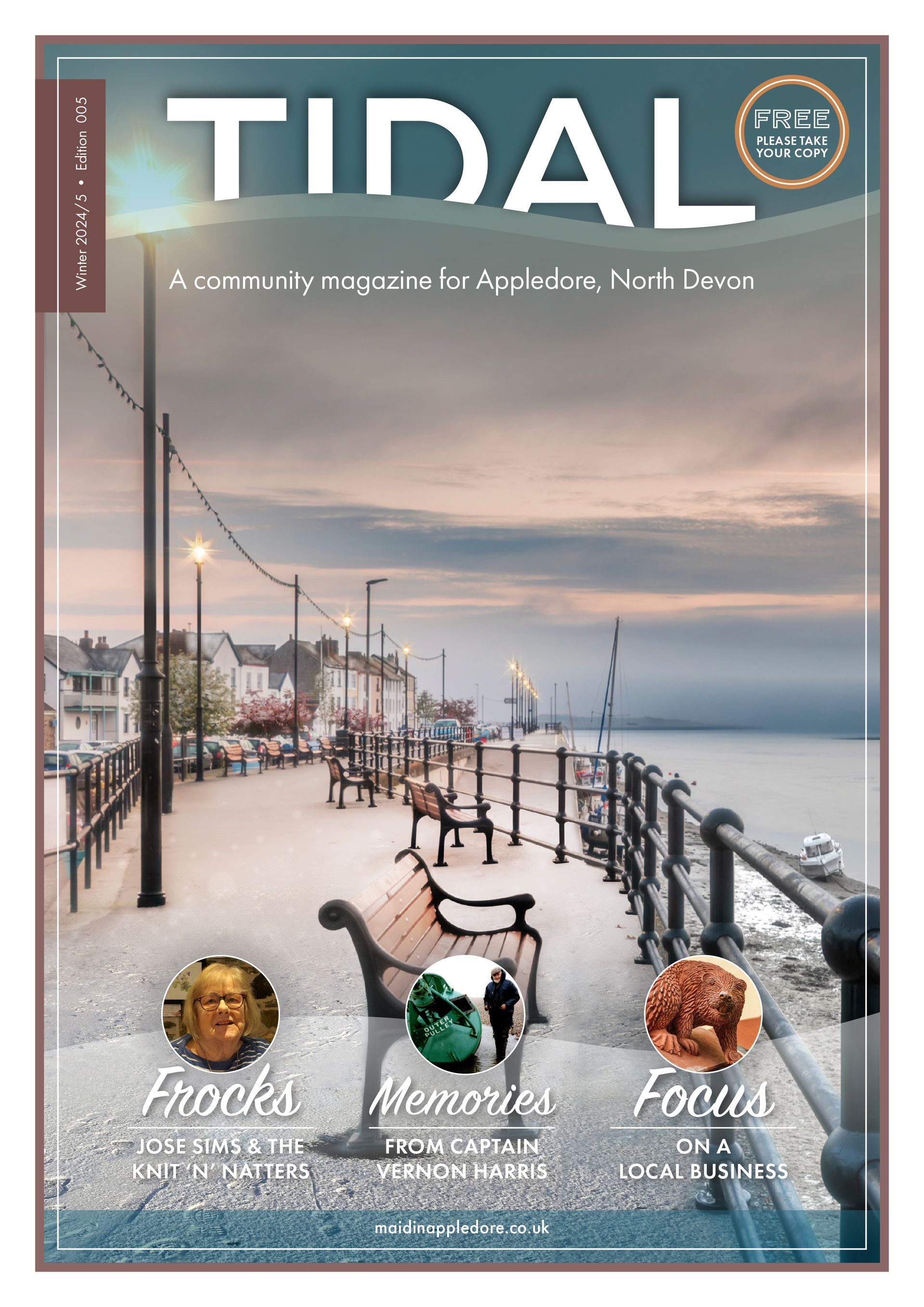 Edition 005 for download Tidal Magazine for Appledore Issue 05