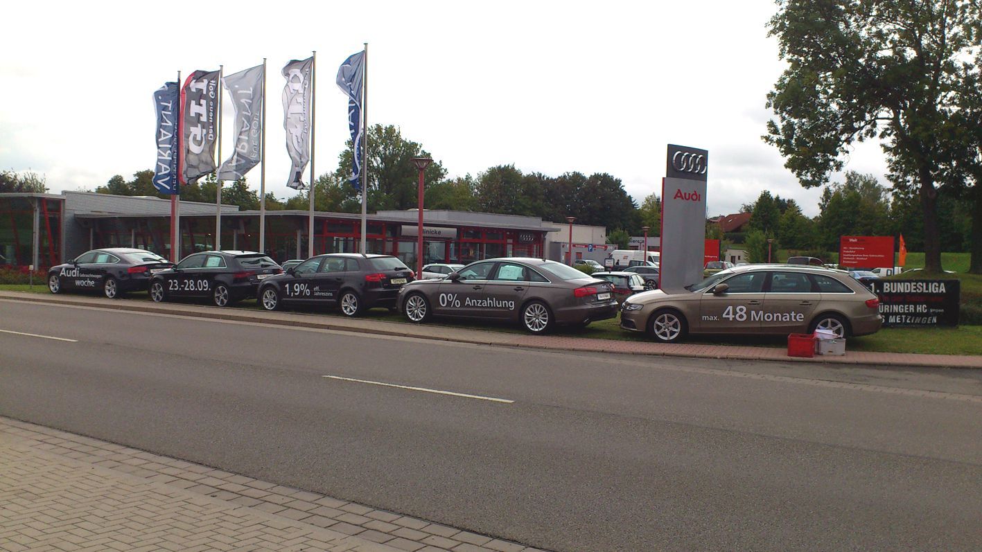 Fahrzuegflotte Authohaus Glinicke - Aktion