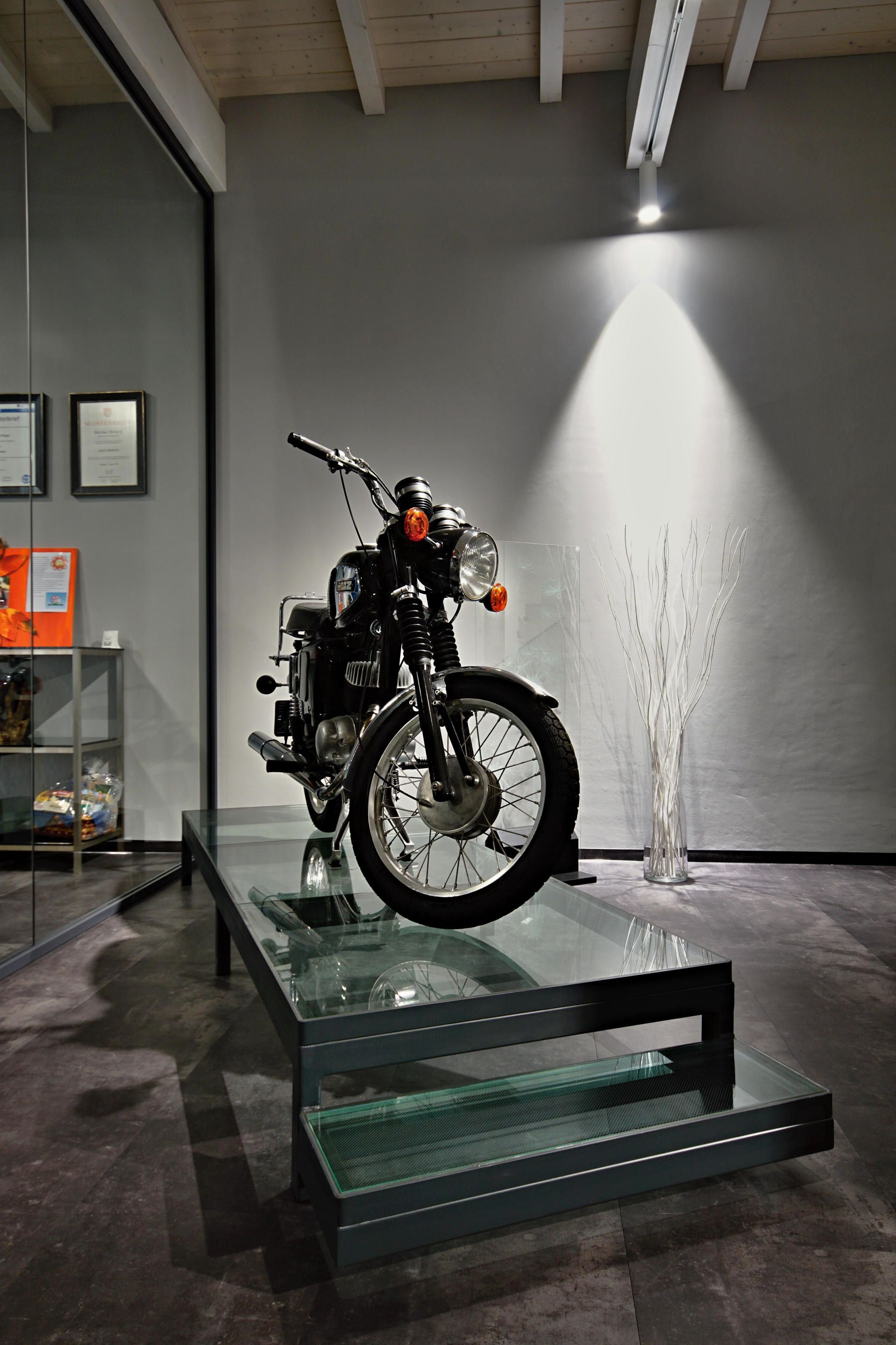 Glas Ausstellung