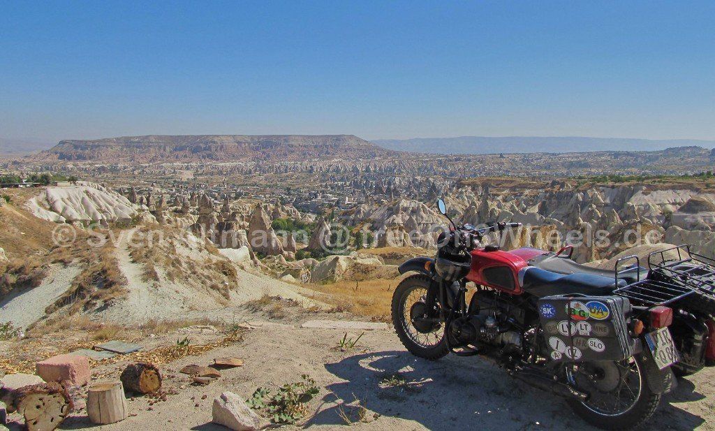 Mit der Dnepr in Kappadokien