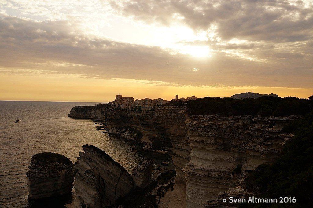 Sonnenuntergang auf Korsika