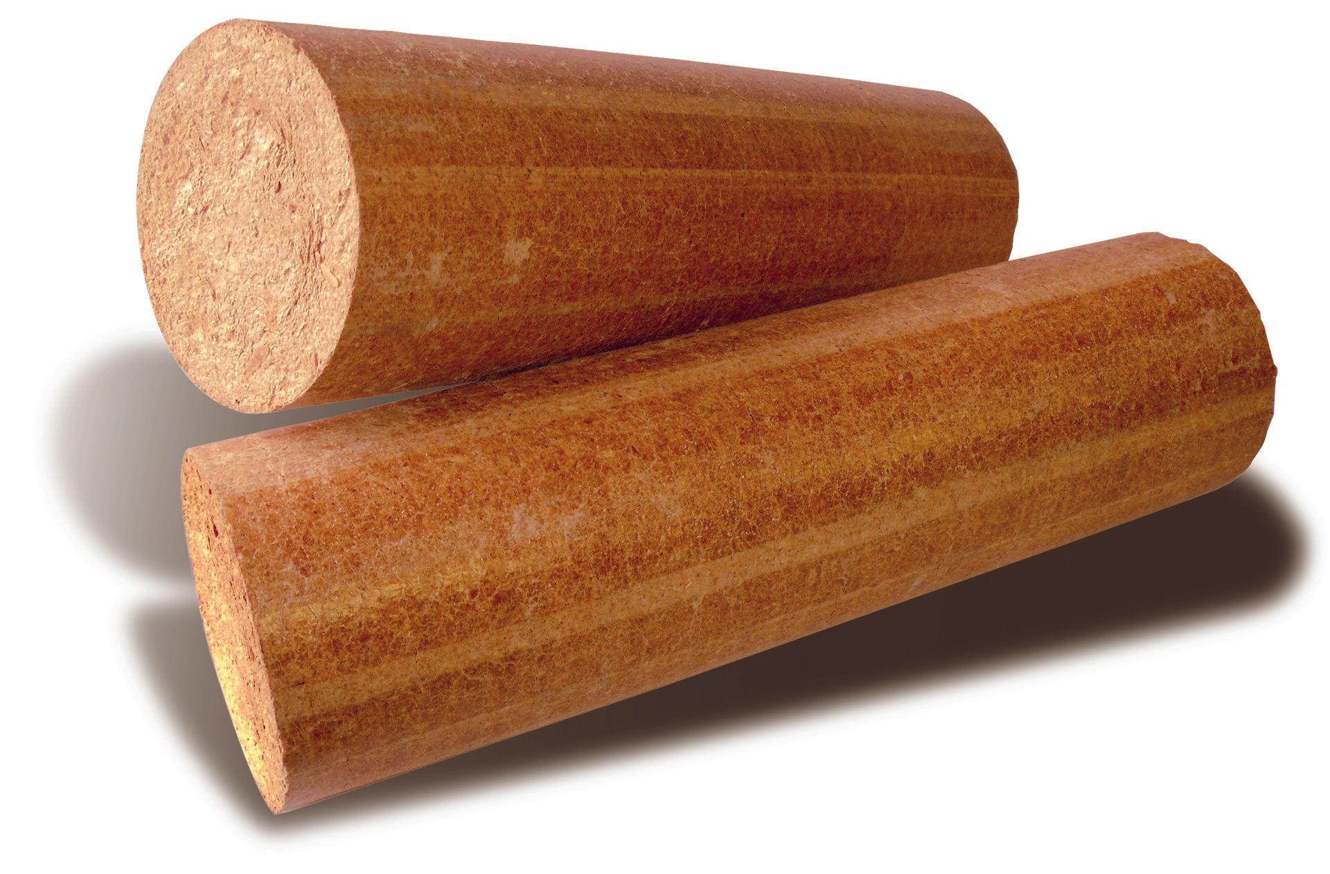 bûche de bois densifiée