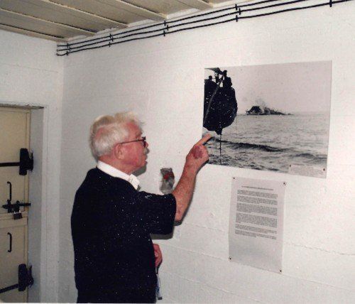 Lancastria Joseph Sweeney en 1998 nazaire musée le grand blockhaus poche de saint-nazaire atlantikwall batz-sur-mer