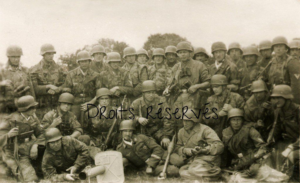parachutistes allemands Kampfgruppe Hellmund nazaire musée le grand blockhaus poche de saint-nazaire atlantikwall call.Nara