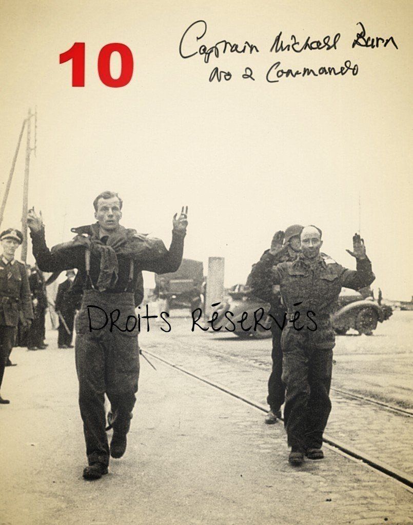 Le Captain Michael Burn Operation Chariot - St-Nazaire raid - musée Le Grand Blockhaus Batz-sur-Mer