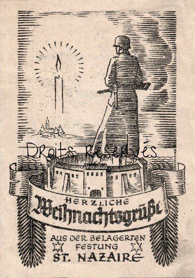 Postkarte Festung St-Nazaire musée le grand blockhaus batz-sur-mer