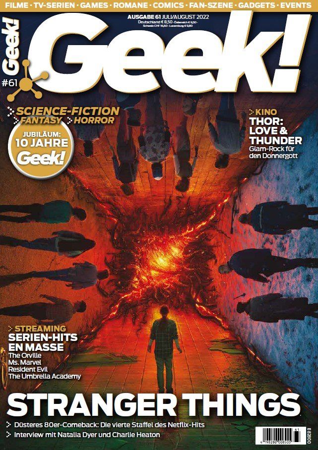 Geek 61 Stranger Things Umbrella Academy Panini Comics Henning Mützlitz