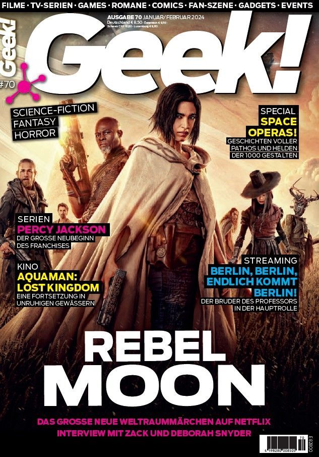 Geek! 70 Coverbild der Geek! 70 mit dem Arwork von Rebel Moon